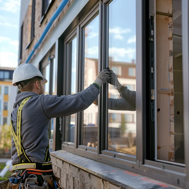 person-installing-energyefficient-windows